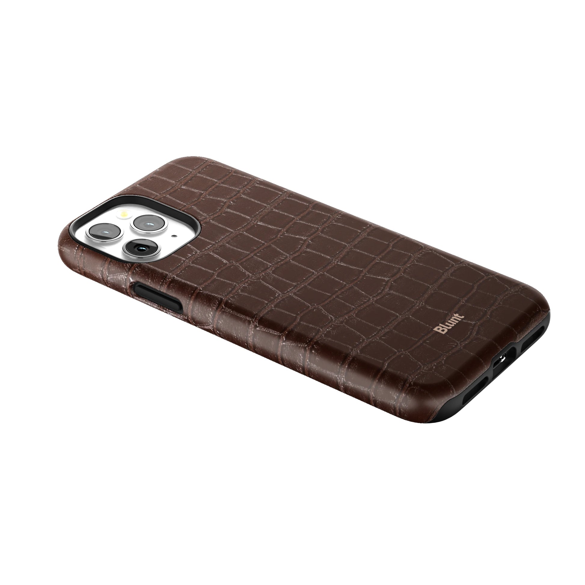 Chestnut Croc iPhone Case gallery - Iphone_11_Pro_2