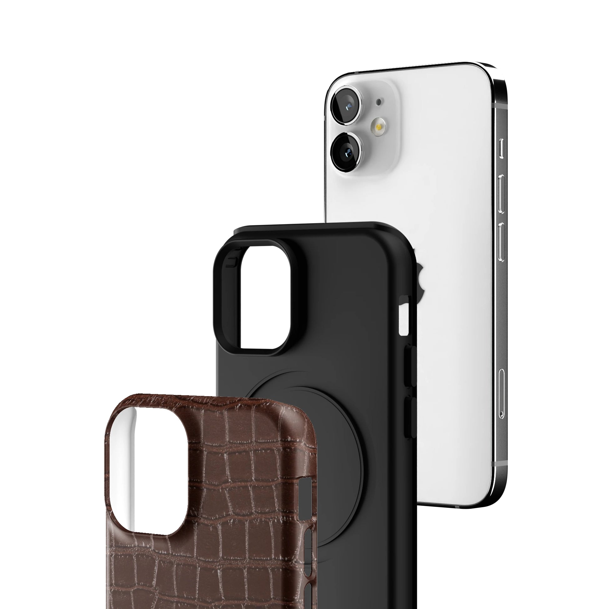 Chestnut Croc iPhone Case gallery - Iphone_12_Mini_Air_Plus_3