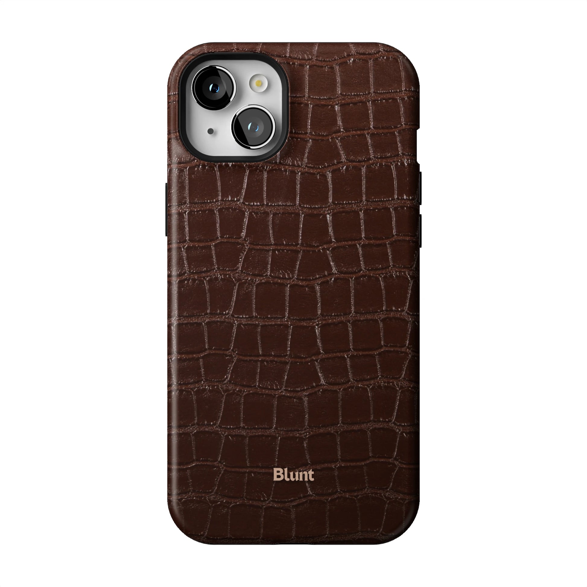 Chestnut Croc iPhone Case gallery - Iphone_15_Mini_Air_Plus_1