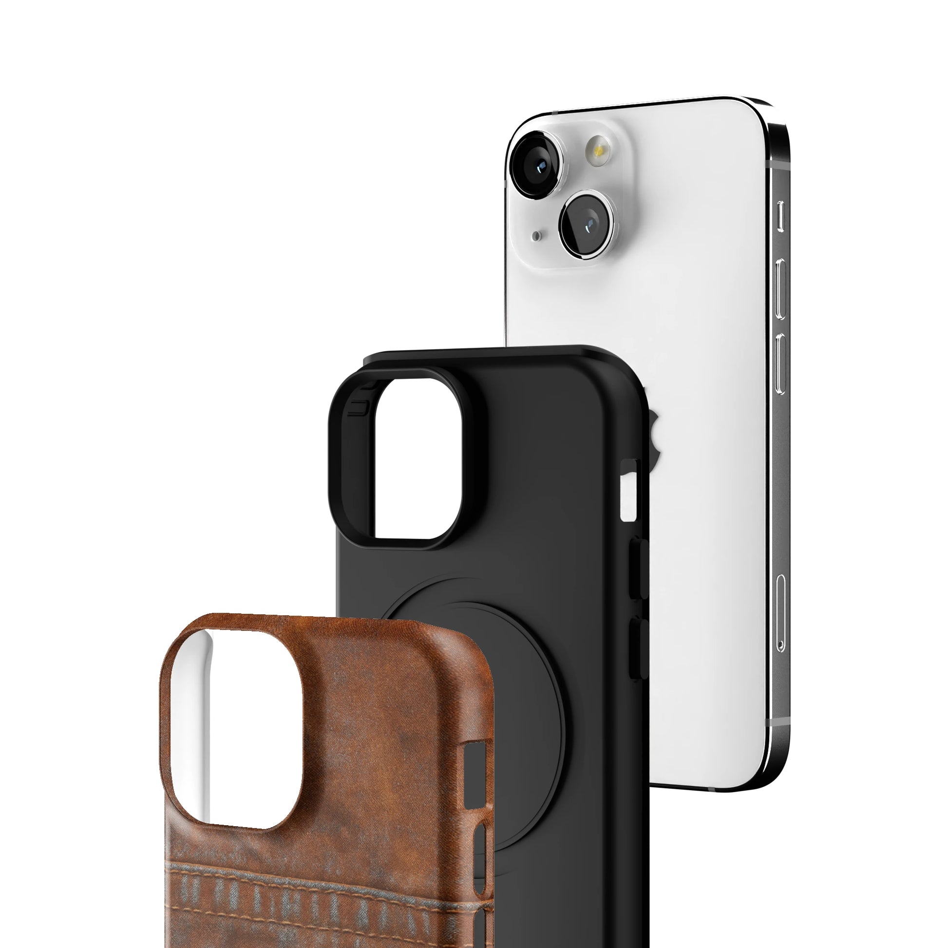 Chocolate Denim iPhone Case gallery - Iphone_13_Mini_Air_Plus_3