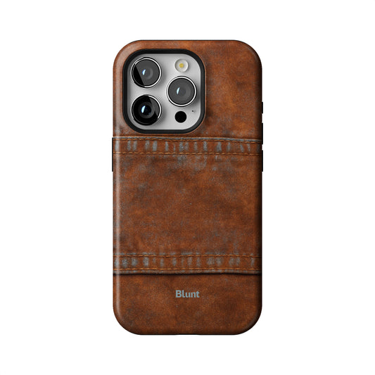 Chocolate Denim iPhone Case gallery - Iphone_15_Pro_1