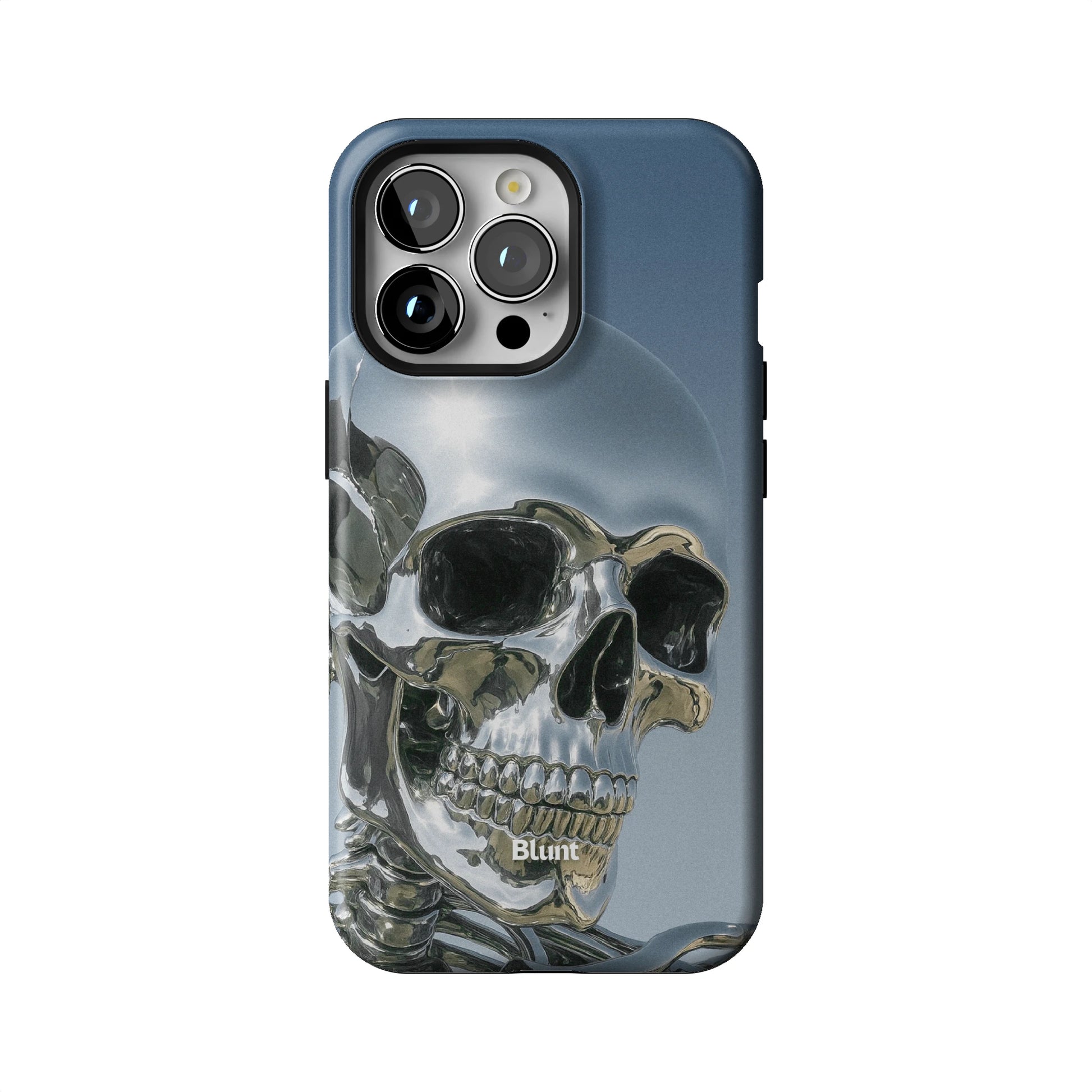 Chrome Skull iPhone Case gallery - Iphone_13_Pro_1