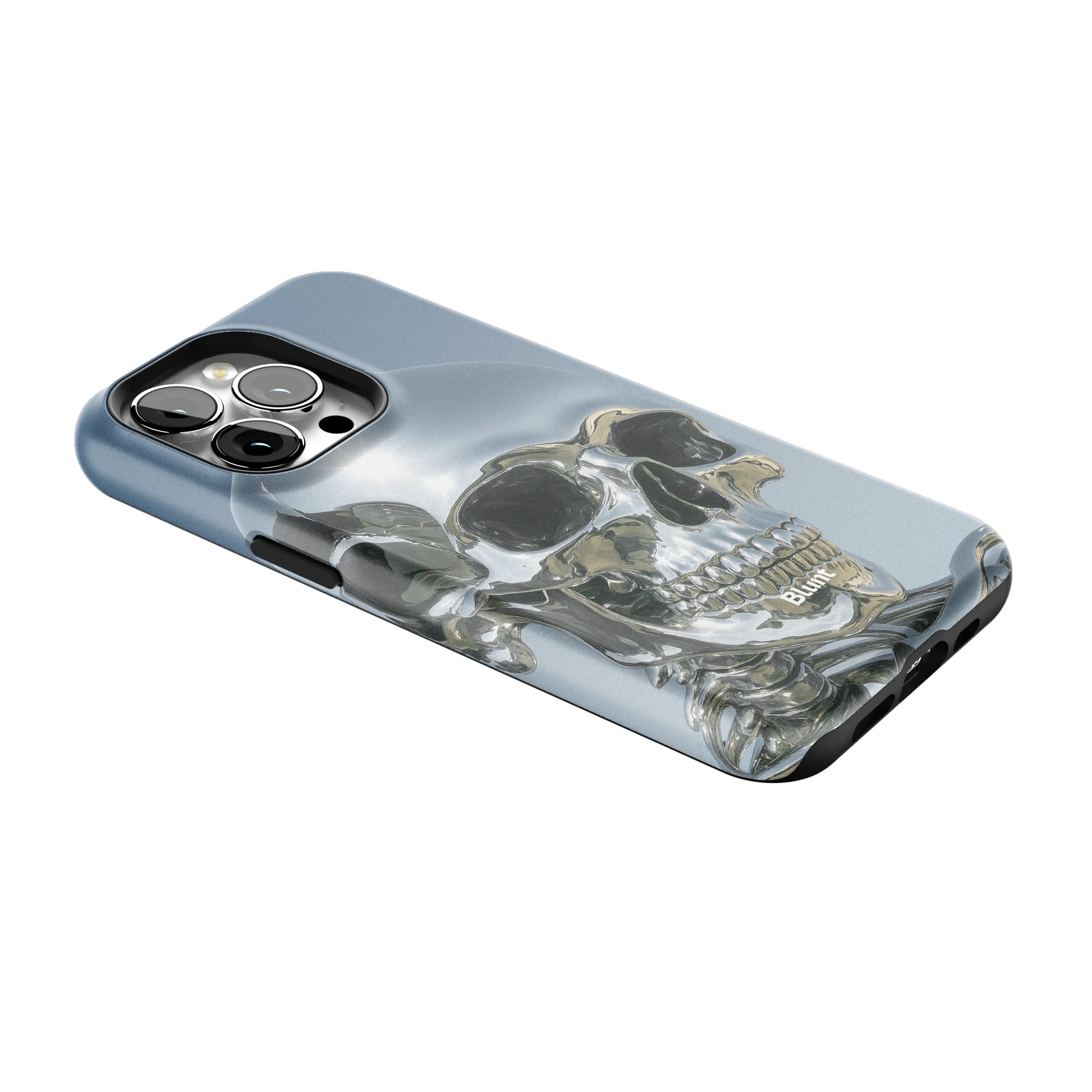 Chrome Skull iPhone Case gallery - Iphone_13_Pro_2