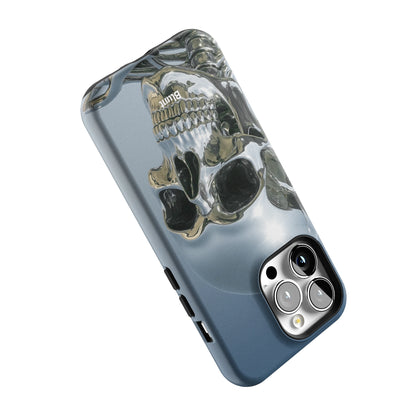 Chrome Skull iPhone Case gallery - Iphone_13_Pro_5