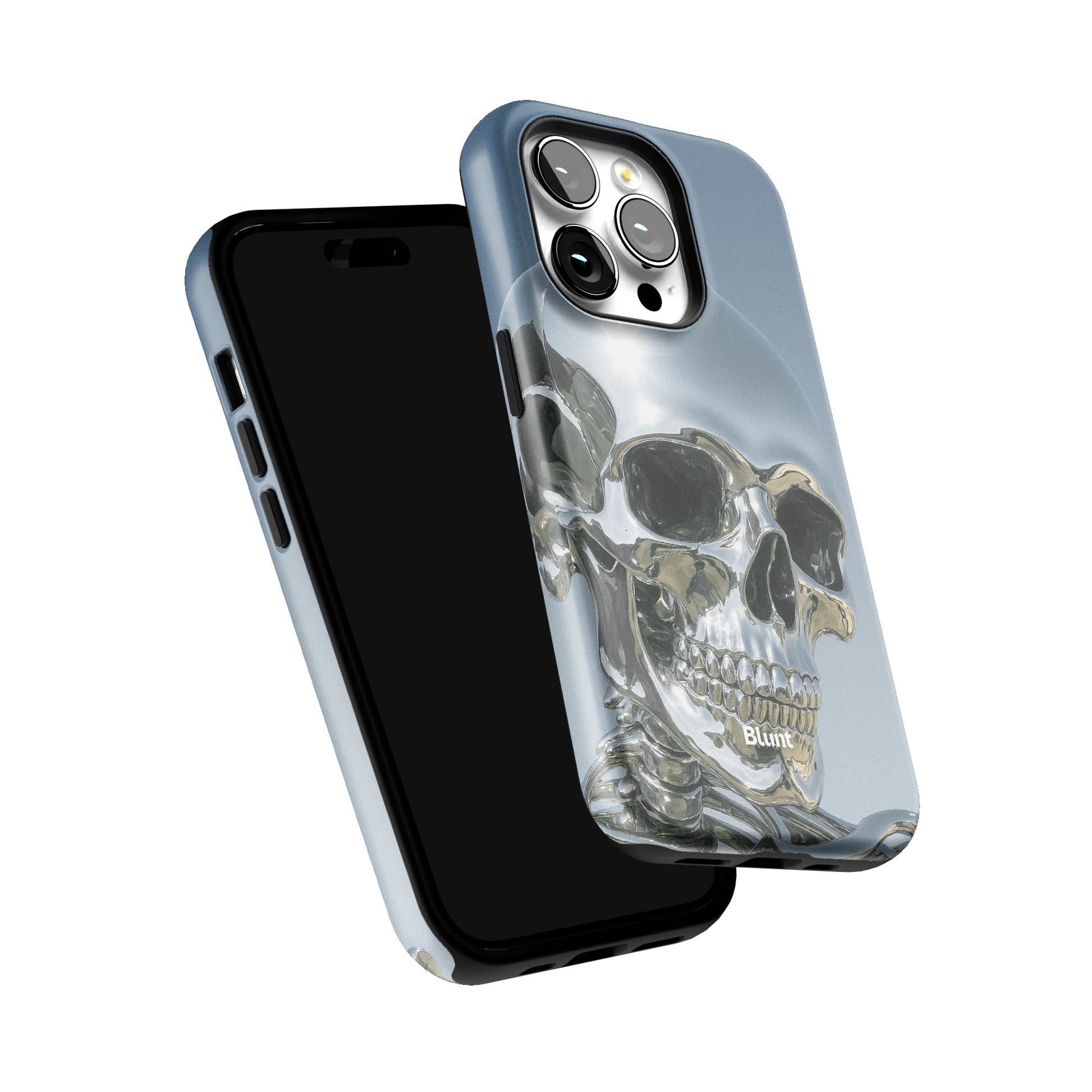 Chrome Skull iPhone Case gallery - Iphone_14_Pro_6