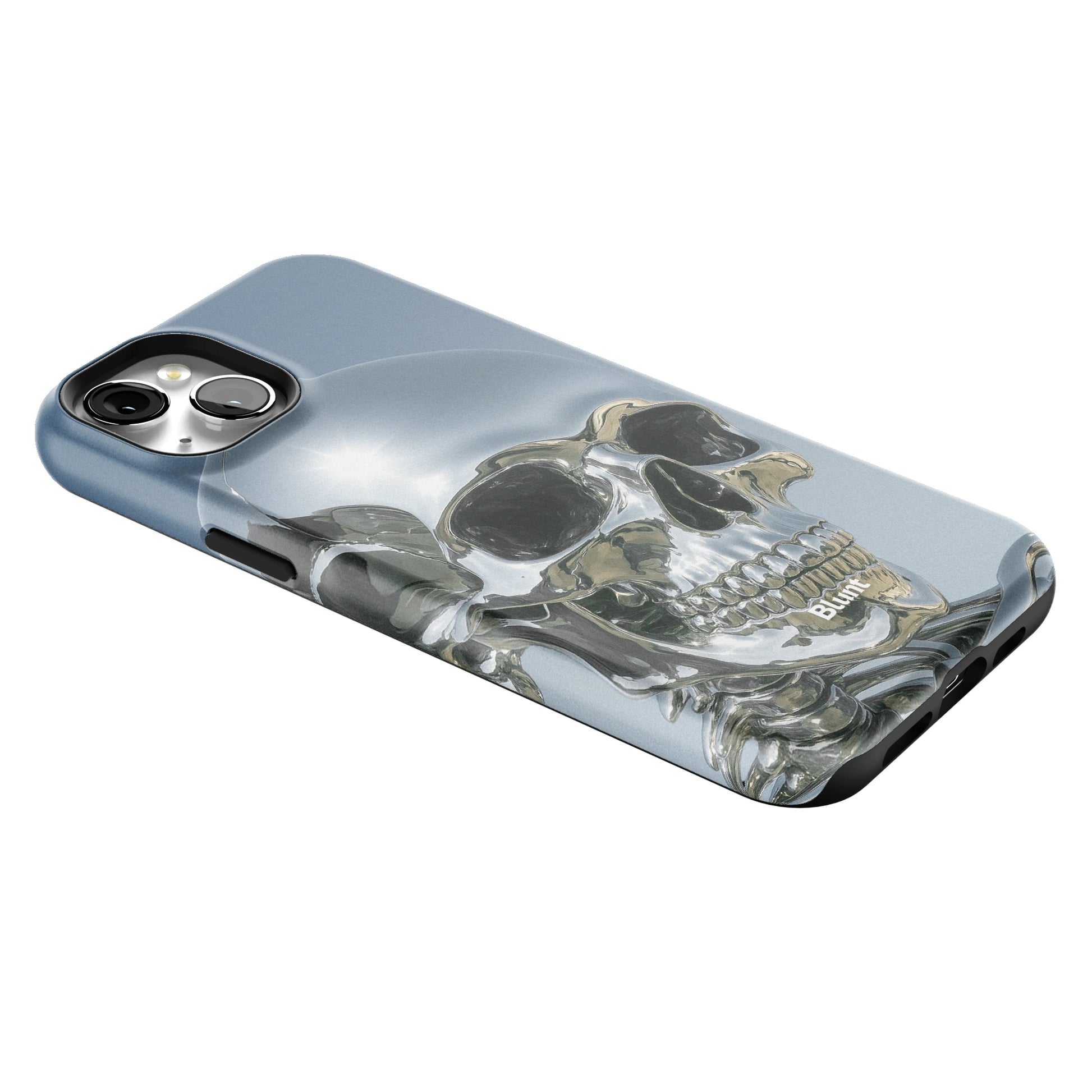 Chrome Skull iPhone Case gallery - Iphone_15_Mini_Air_Plus_2