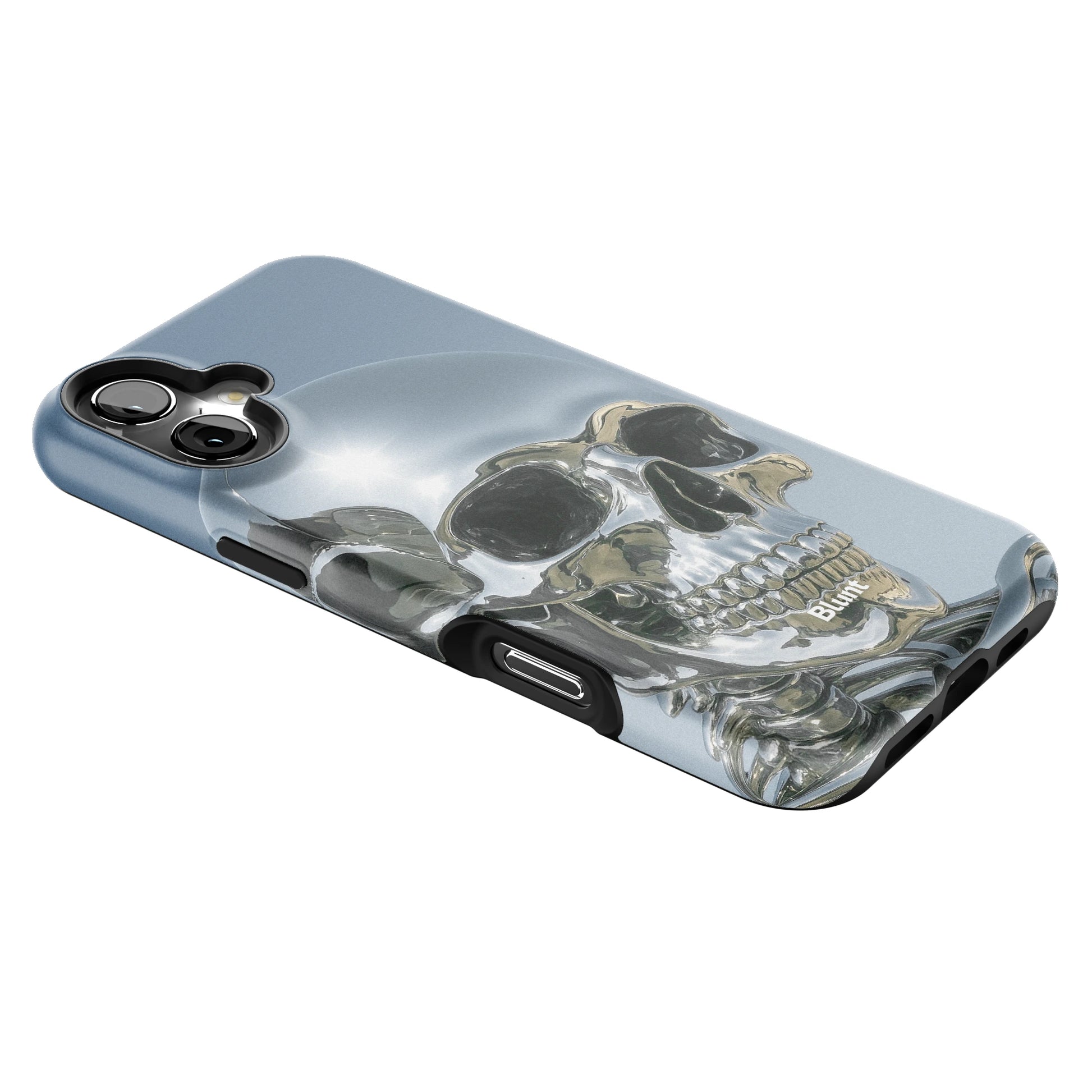 Chrome Skull iPhone Case gallery - Iphone_16_Mini_Air_Plus_2