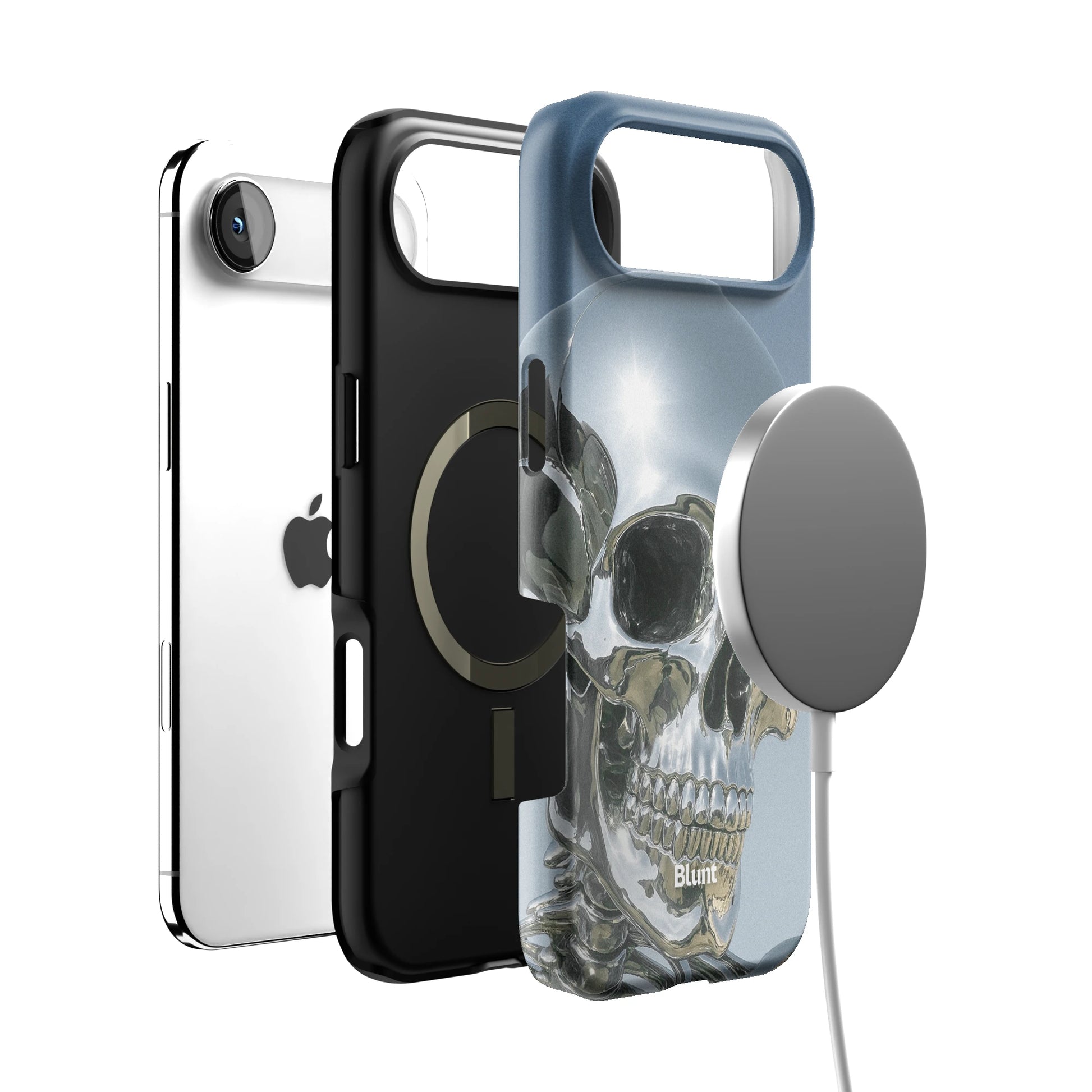 Chrome Skull iPhone Case gallery - Iphone_17_Air_4