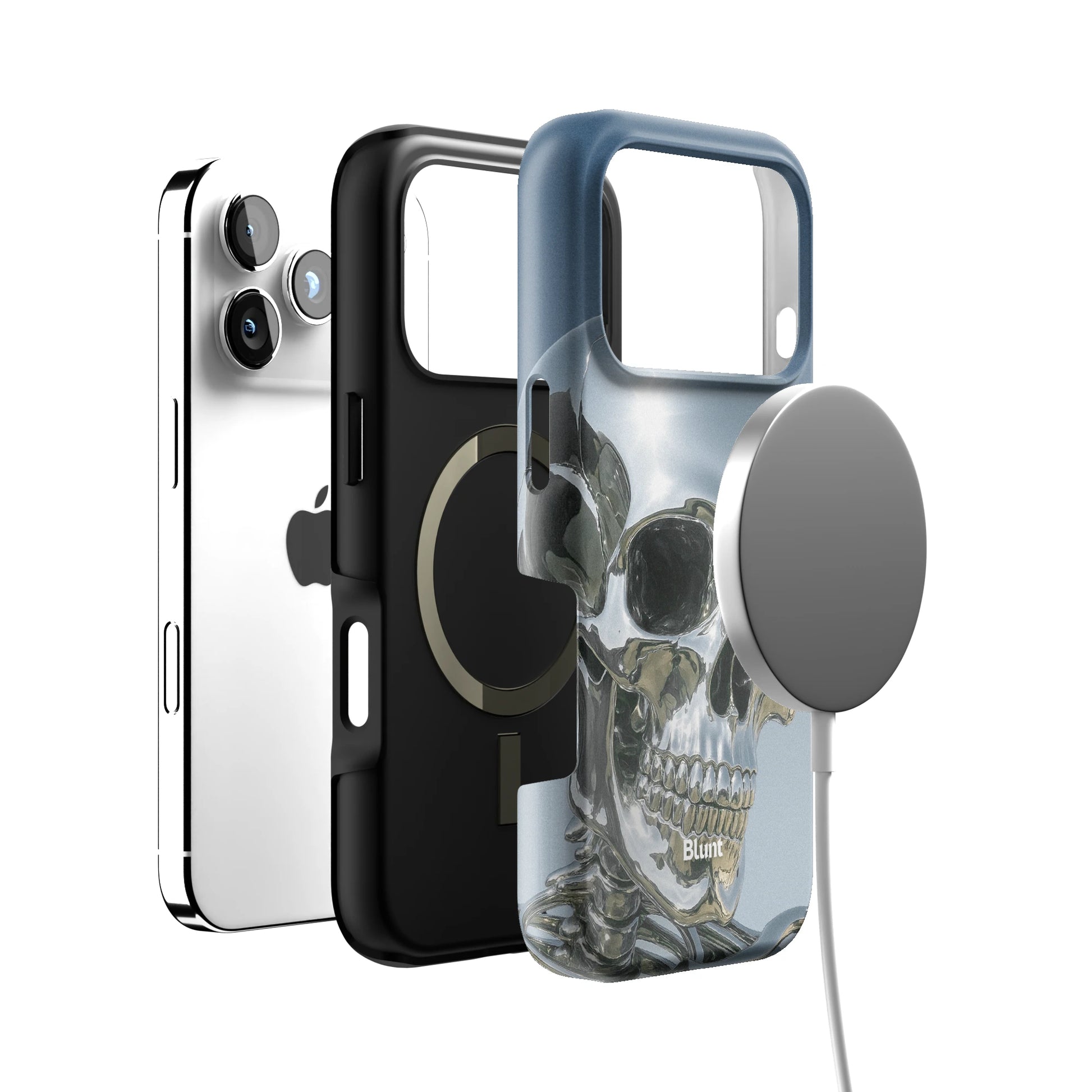 Chrome Skull iPhone Case gallery - Iphone_17_Pro_4