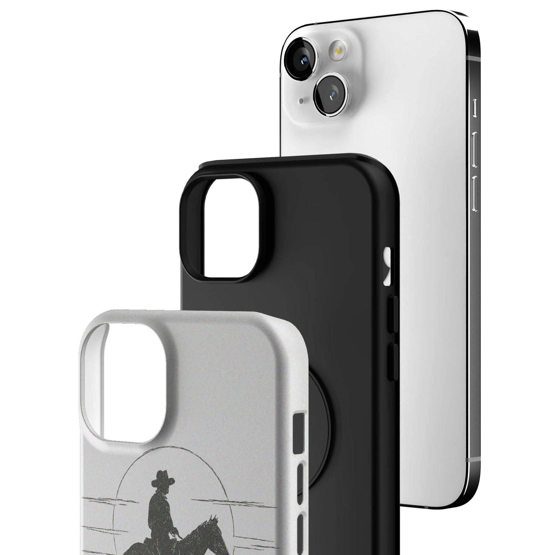 Cowboy Bones iPhone Case gallery - Iphone_14_Mini_Air_Plus_3