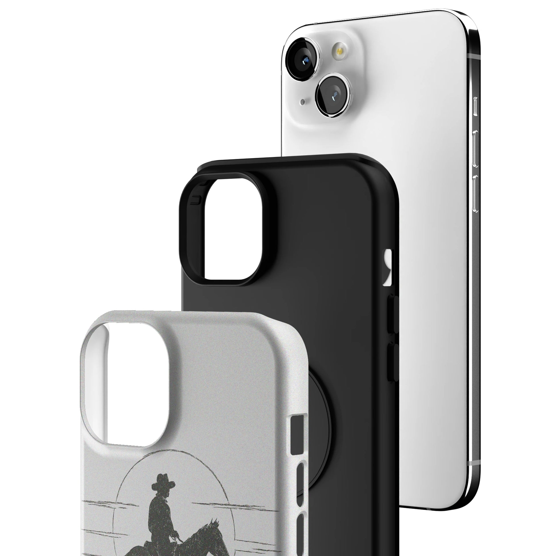 Cowboy Bones iPhone Case gallery - Iphone_15_Mini_Air_Plus_3