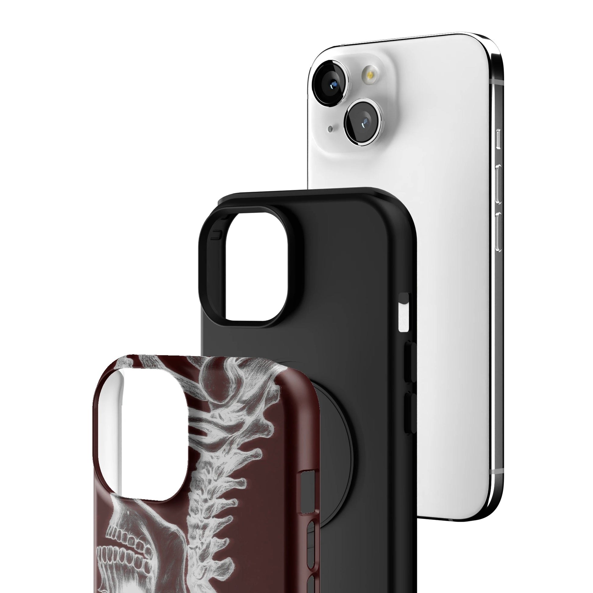 Crimson Cranium iPhone Case gallery - Iphone_15_Iphone_3