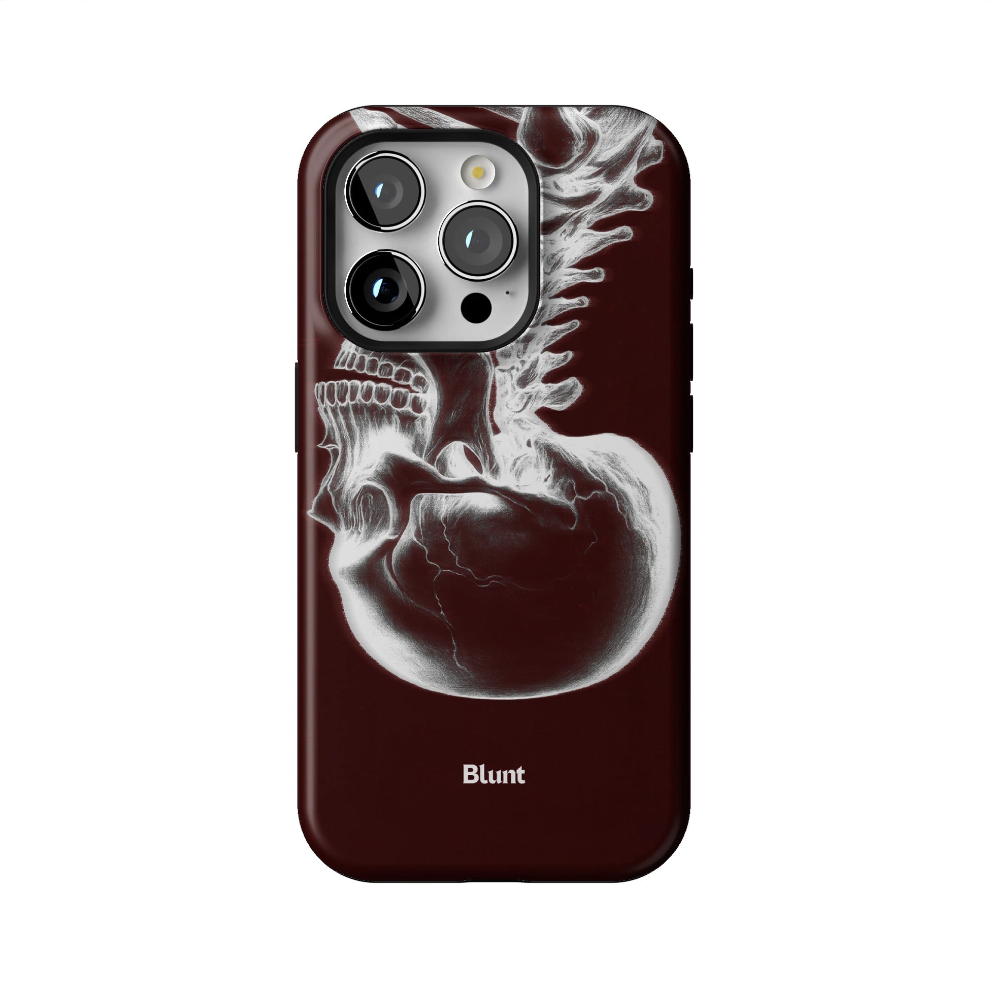 Crimson Cranium iPhone Case gallery - Iphone_15_Pro_1