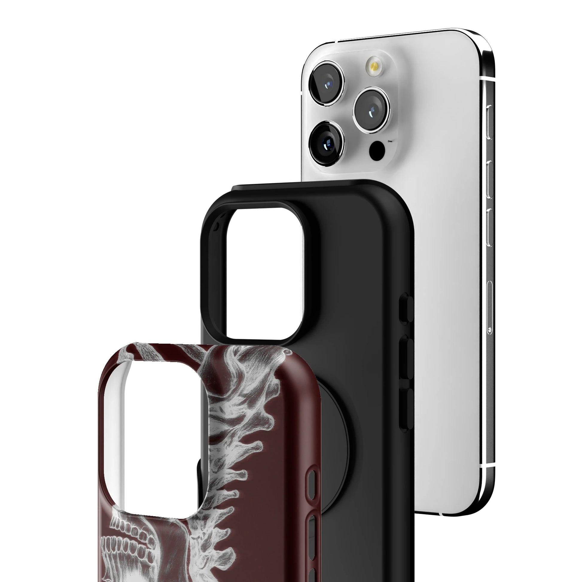 Crimson Cranium iPhone Case gallery - Iphone_16_Pro_3