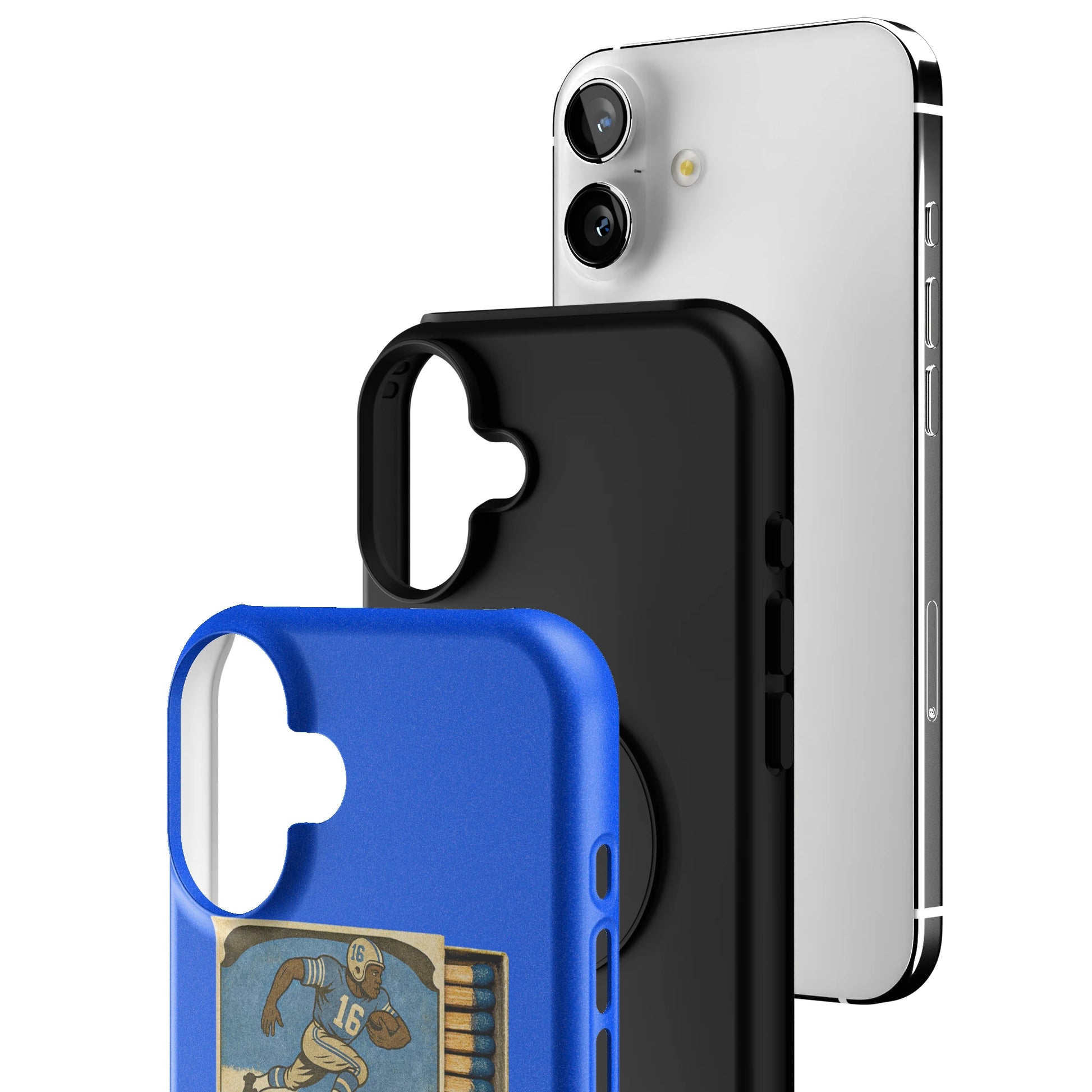 Detroit Football iPhone Case gallery - Iphone_16_Mini_Air_Plus_3