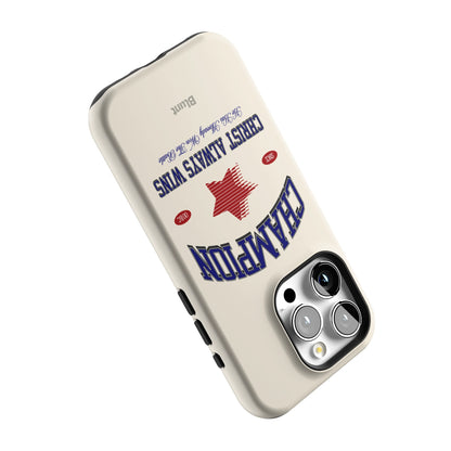 Eternal Victory iPhone Case gallery - Iphone_15_Pro_5
