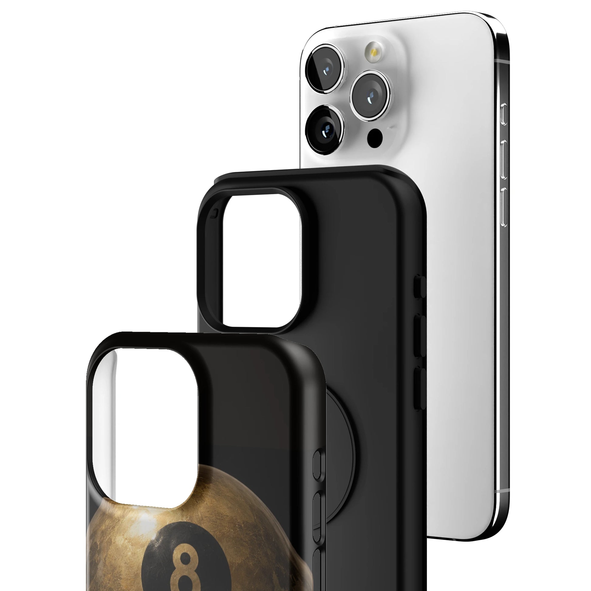 Gold Eights iPhone Case gallery - Iphone_15_Pro_Max_3