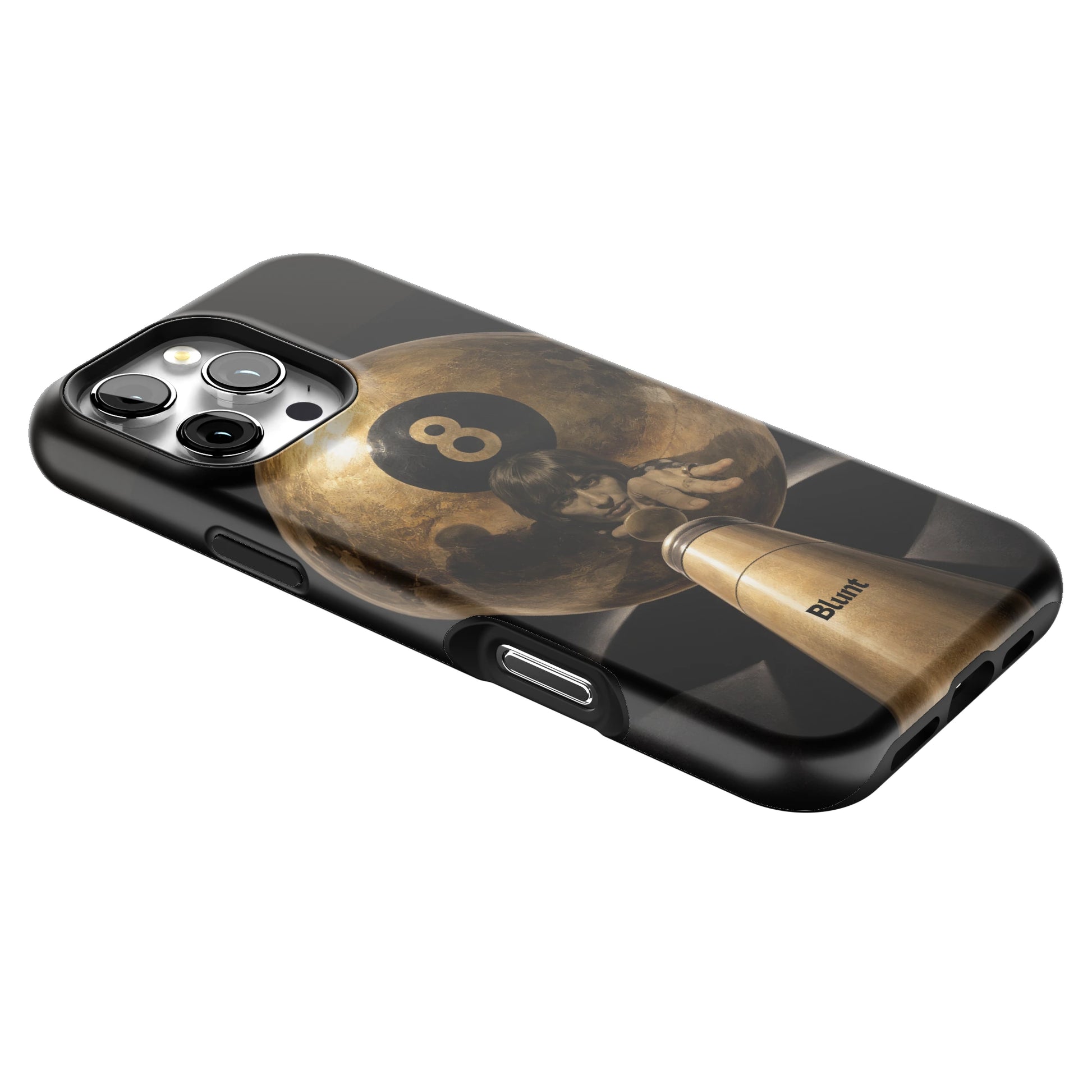 Gold Eights iPhone Case gallery - Iphone_16_Pro_Max_2