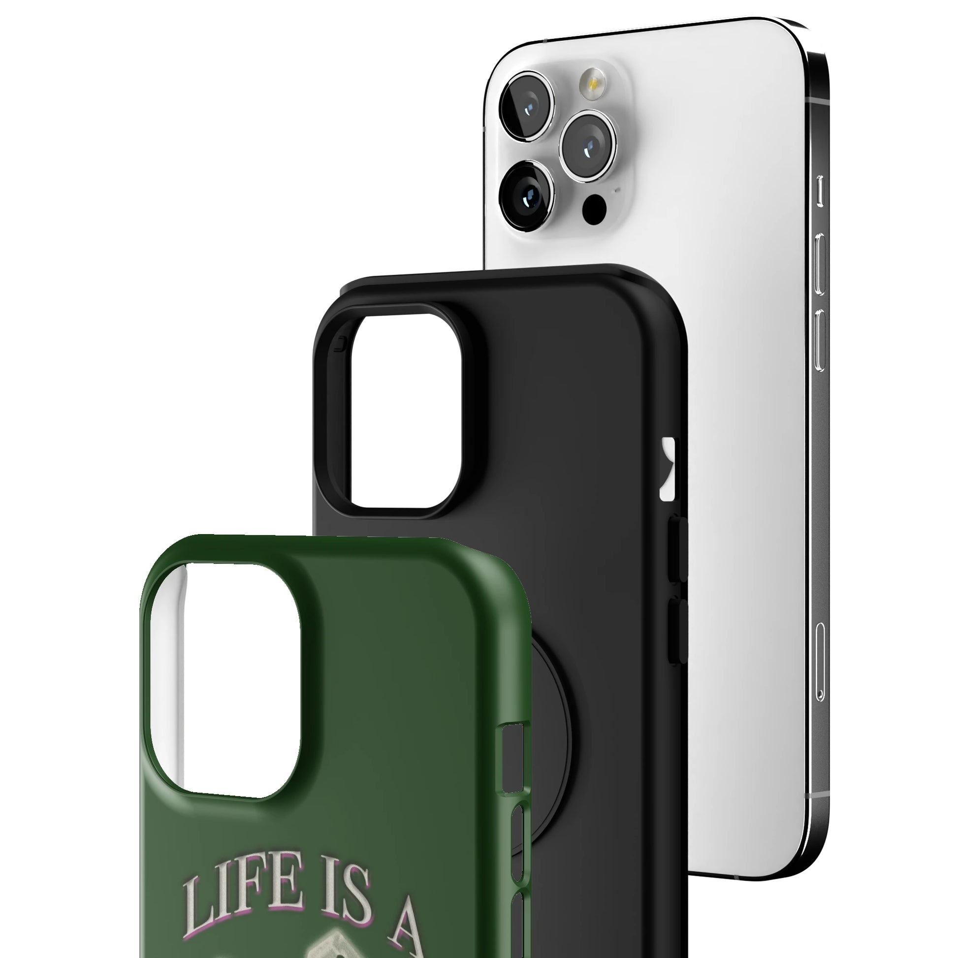 Green Gamble iPhone Case gallery - Iphone_12_Pro_Max_3