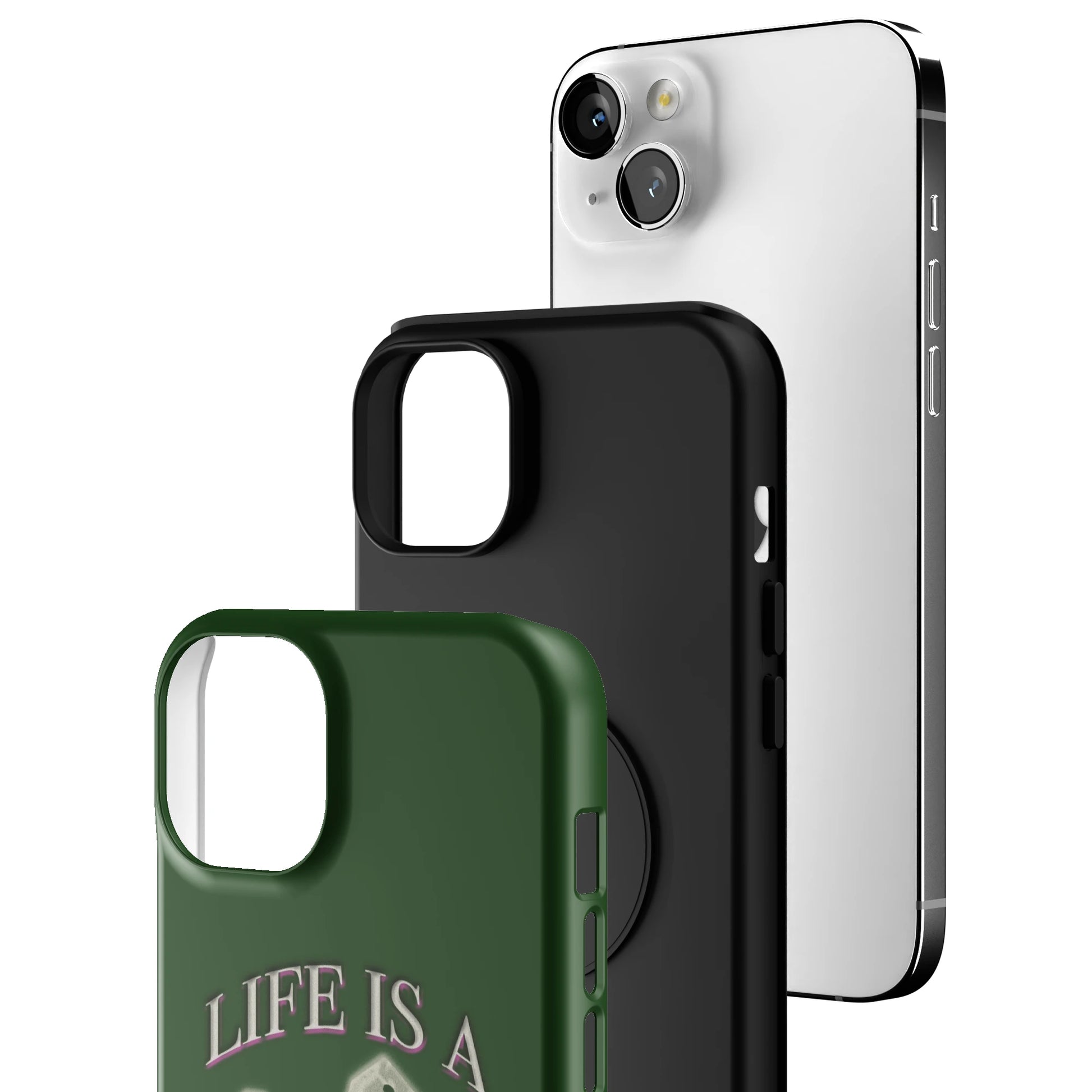 Green Gamble iPhone Case gallery - Iphone_14_Mini_Air_Plus_3