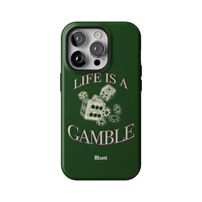 Green Gamble iPhone Case gallery - Iphone_14_Pro_1