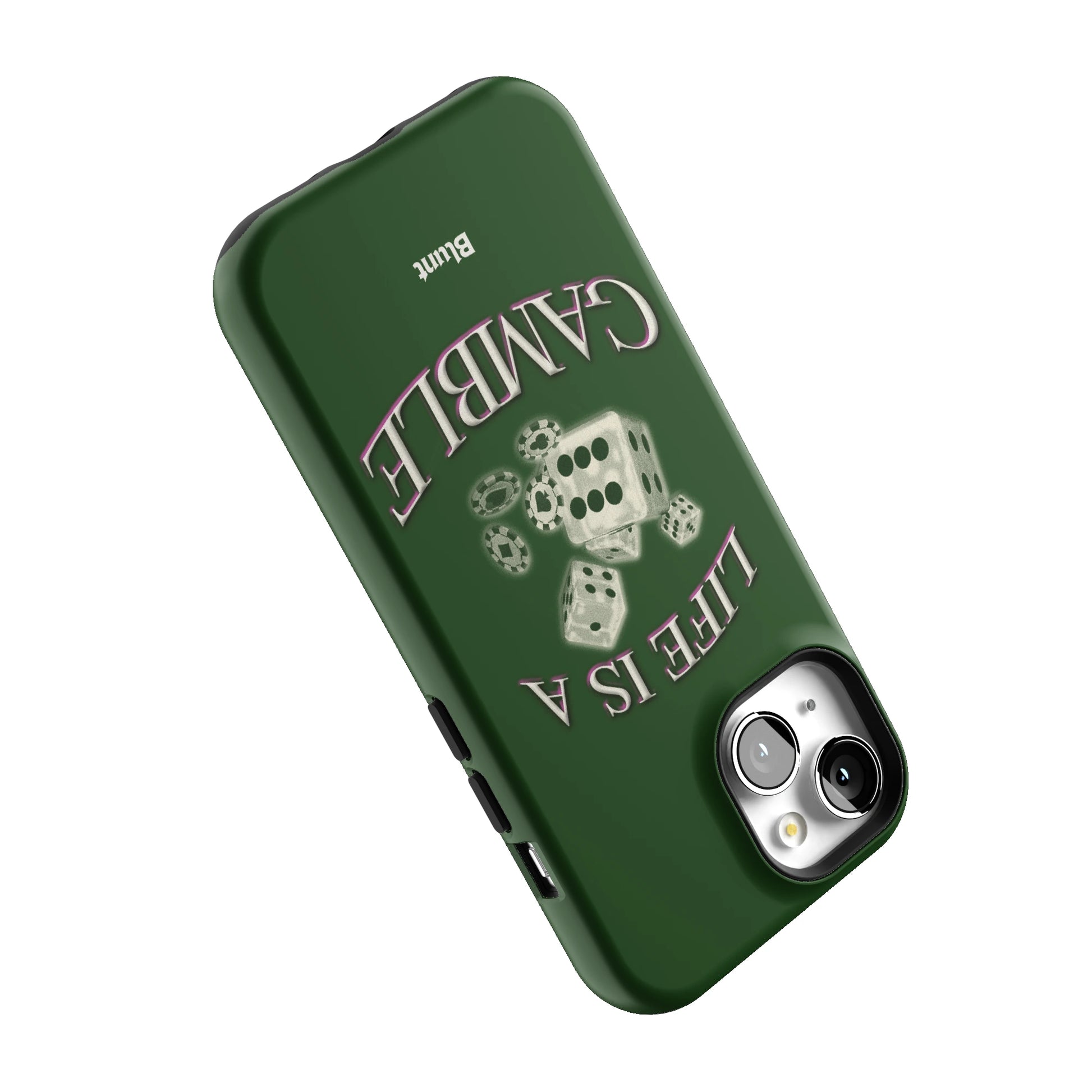 Green Gamble iPhone Case gallery - Iphone_15_Iphone_5