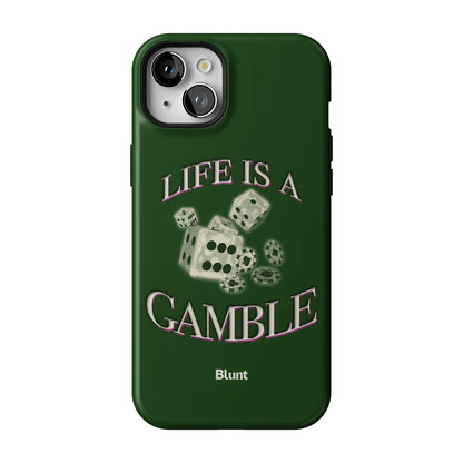 Green Gamble iPhone Case gallery - Iphone_15_Mini_Air_Plus_1