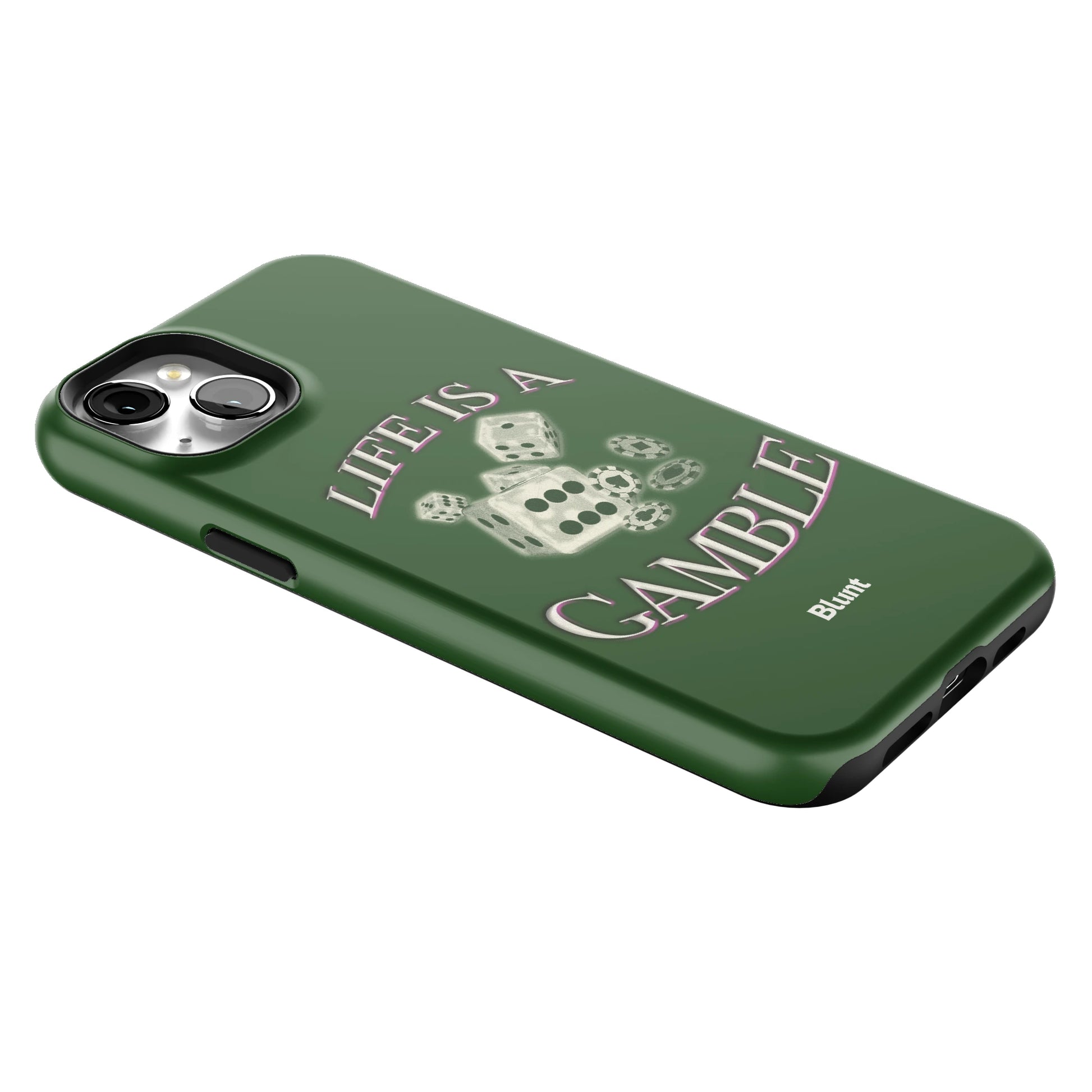 Green Gamble iPhone Case gallery - Iphone_15_Mini_Air_Plus_2