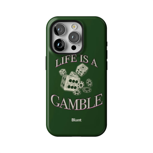 Green Gamble iPhone Case gallery - Iphone_15_Pro_1