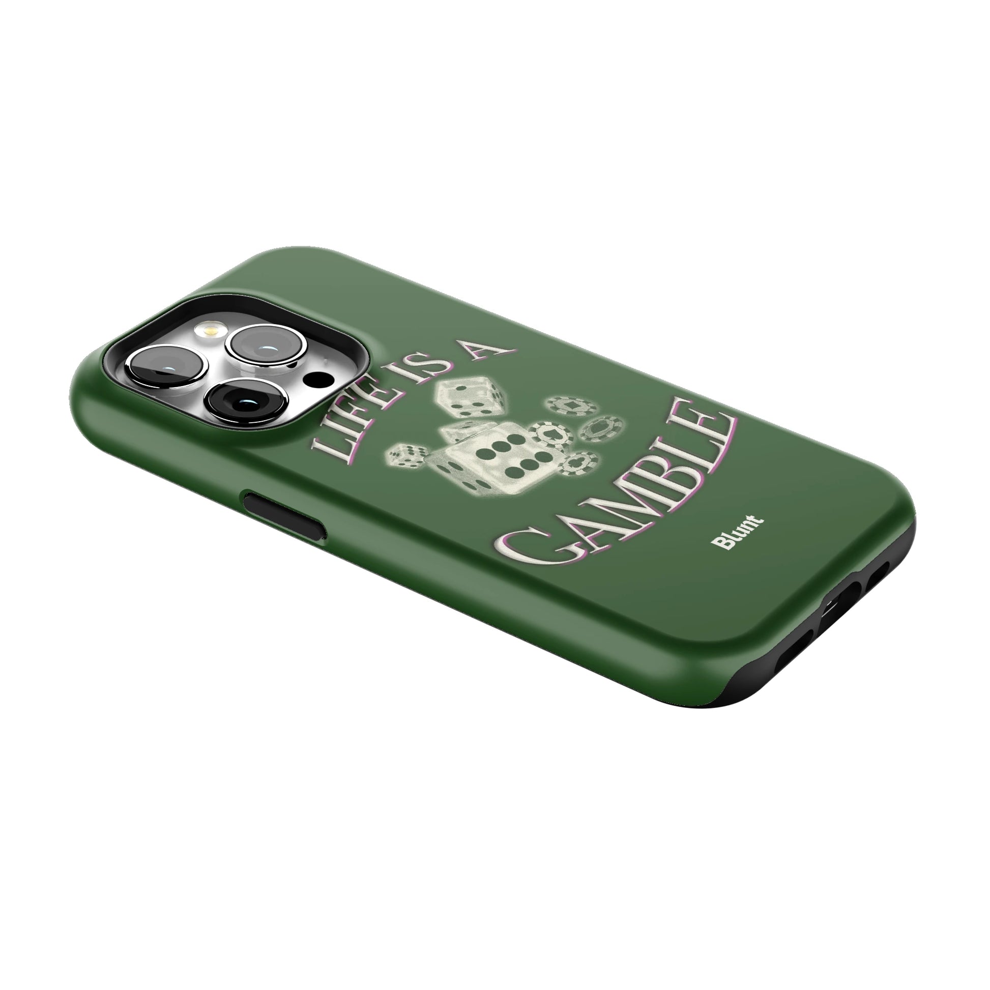 Green Gamble iPhone Case gallery - Iphone_15_Pro_2