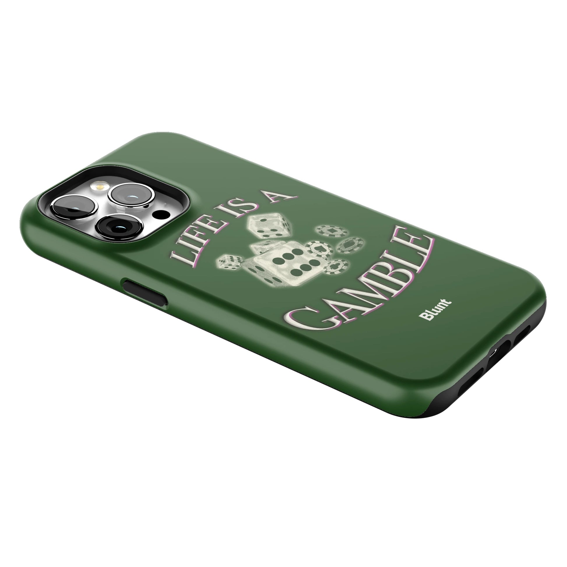 Green Gamble iPhone Case gallery - Iphone_15_Pro_Max_2