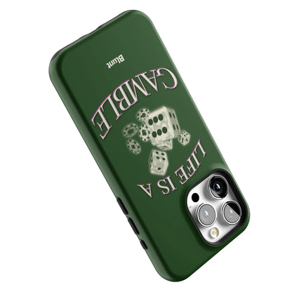 Green Gamble iPhone Case gallery - Iphone_15_Pro_Max_5