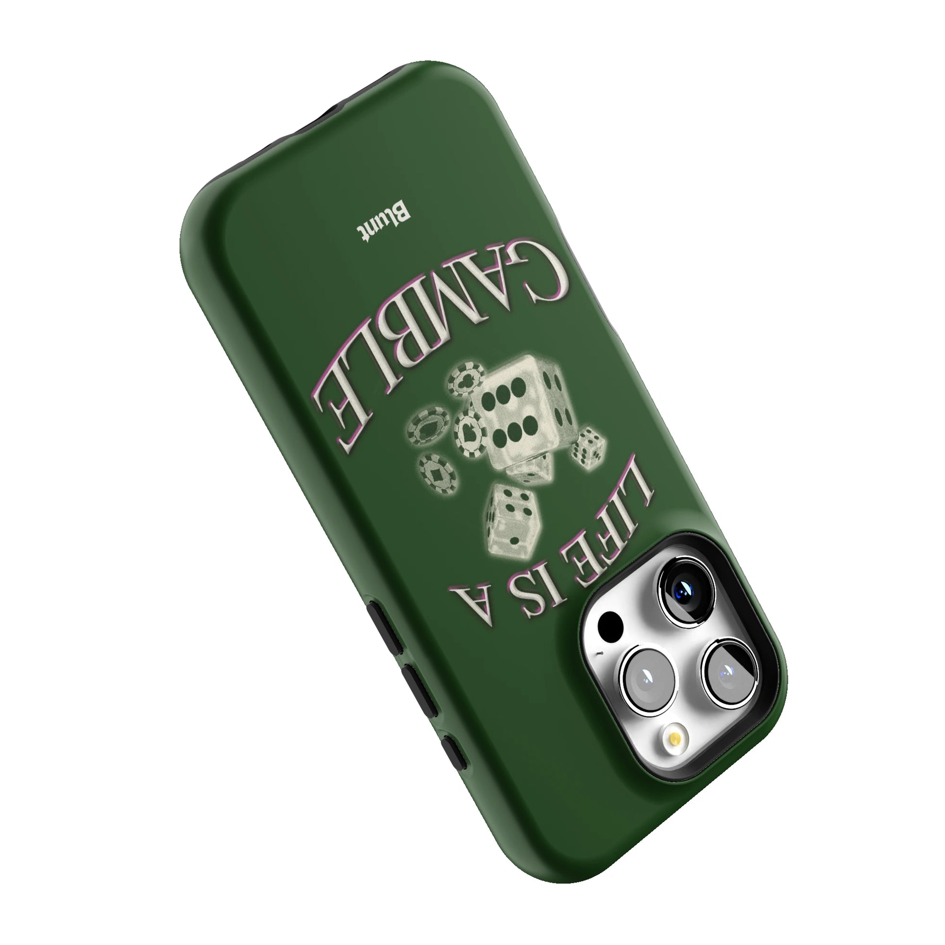 Green Gamble iPhone Case gallery - Iphone_16_Pro_5