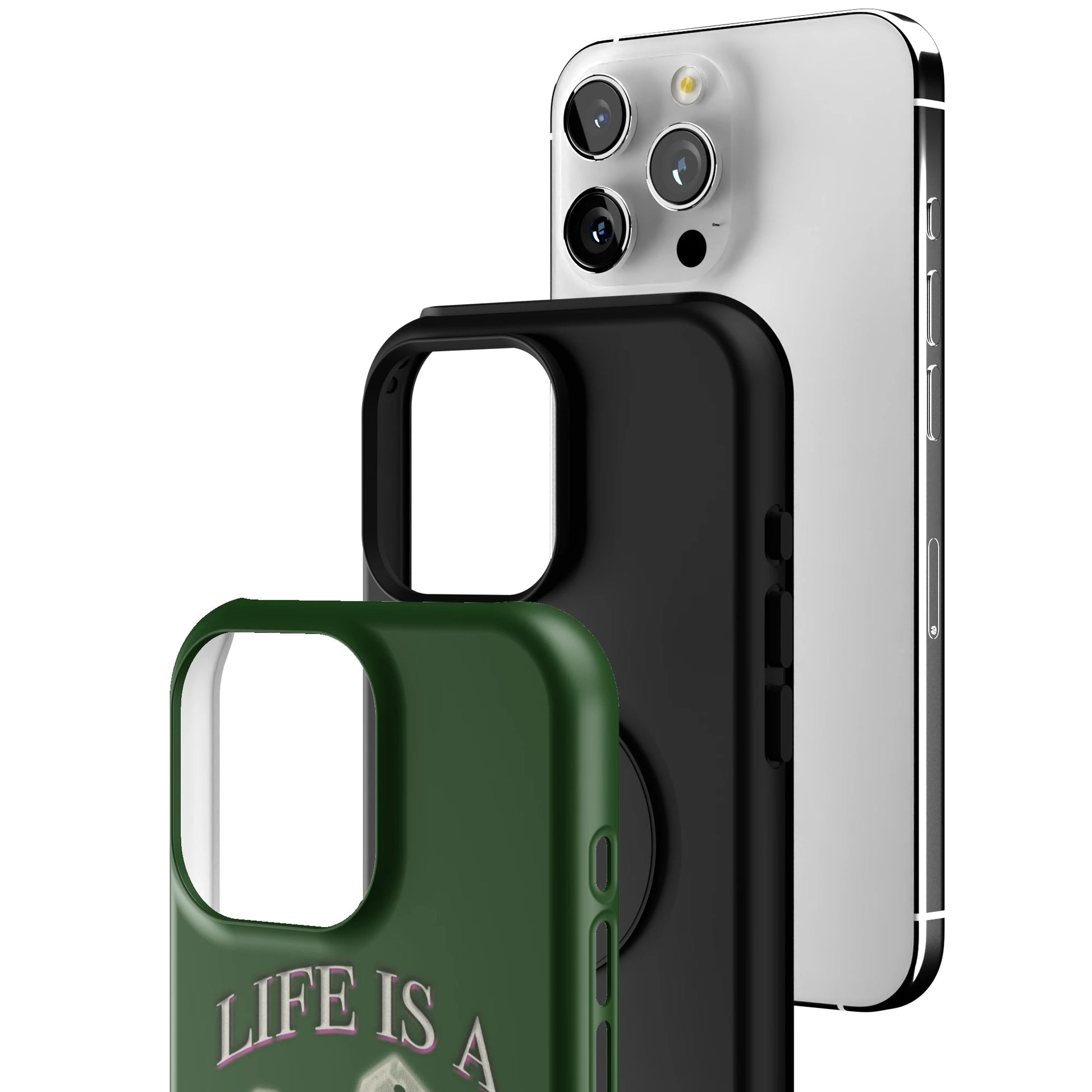 Green Gamble iPhone Case gallery - Iphone_16_Pro_Max_3