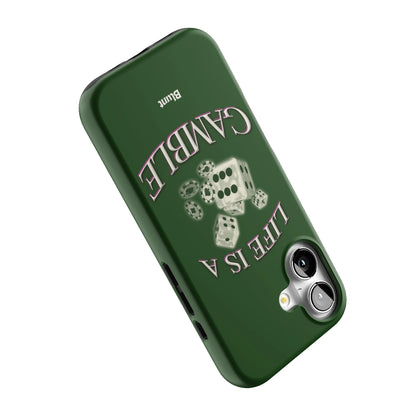 Green Gamble iPhone Case gallery - Iphone_17_Iphone_5