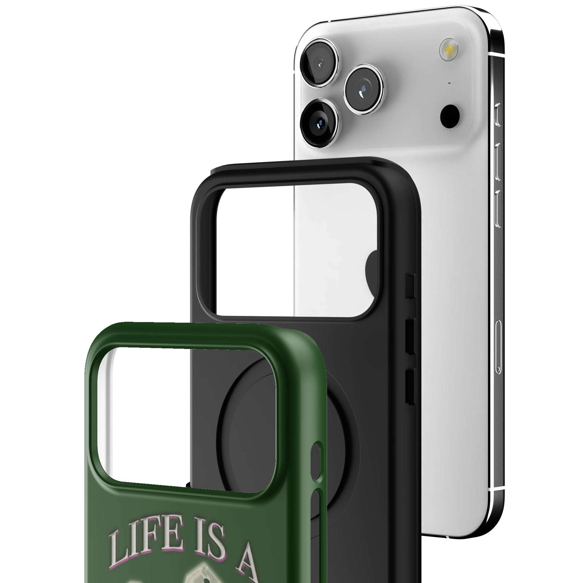 Green Gamble iPhone Case gallery - Iphone_17_Pro_Max_3