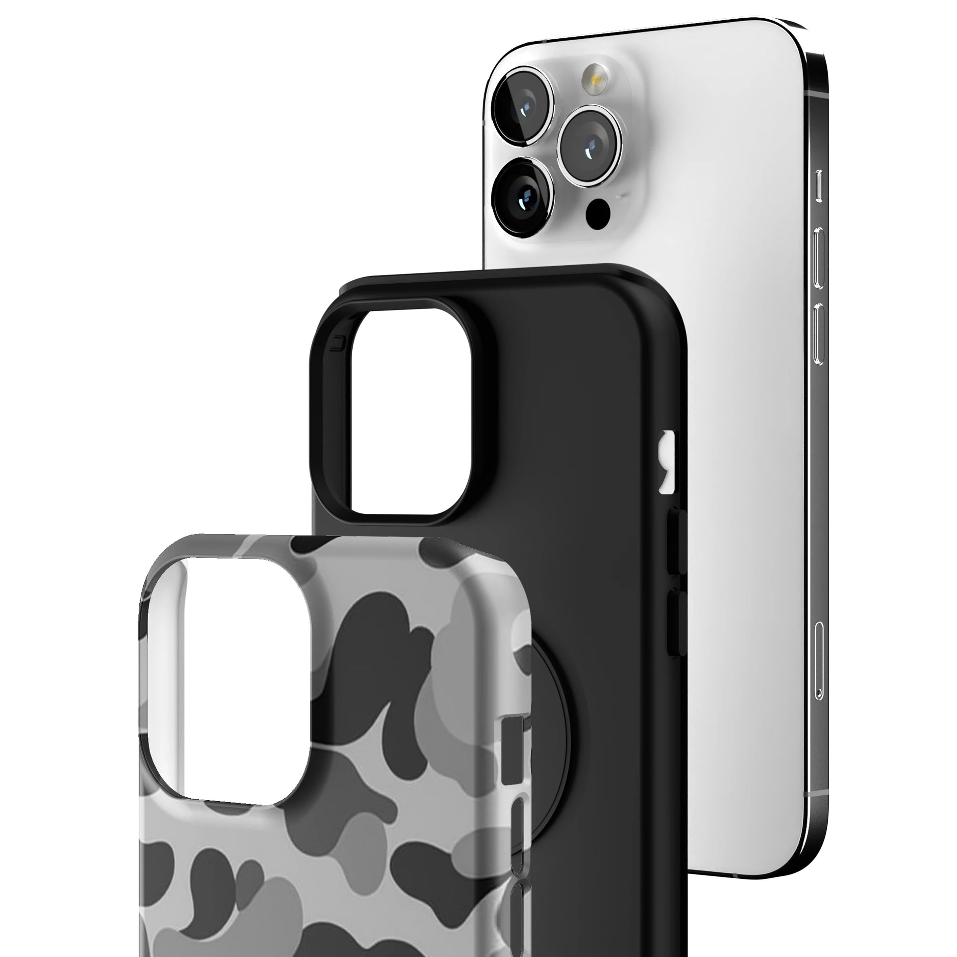 Grey Camo iPhone Case gallery - Iphone_13_Pro_Max_3