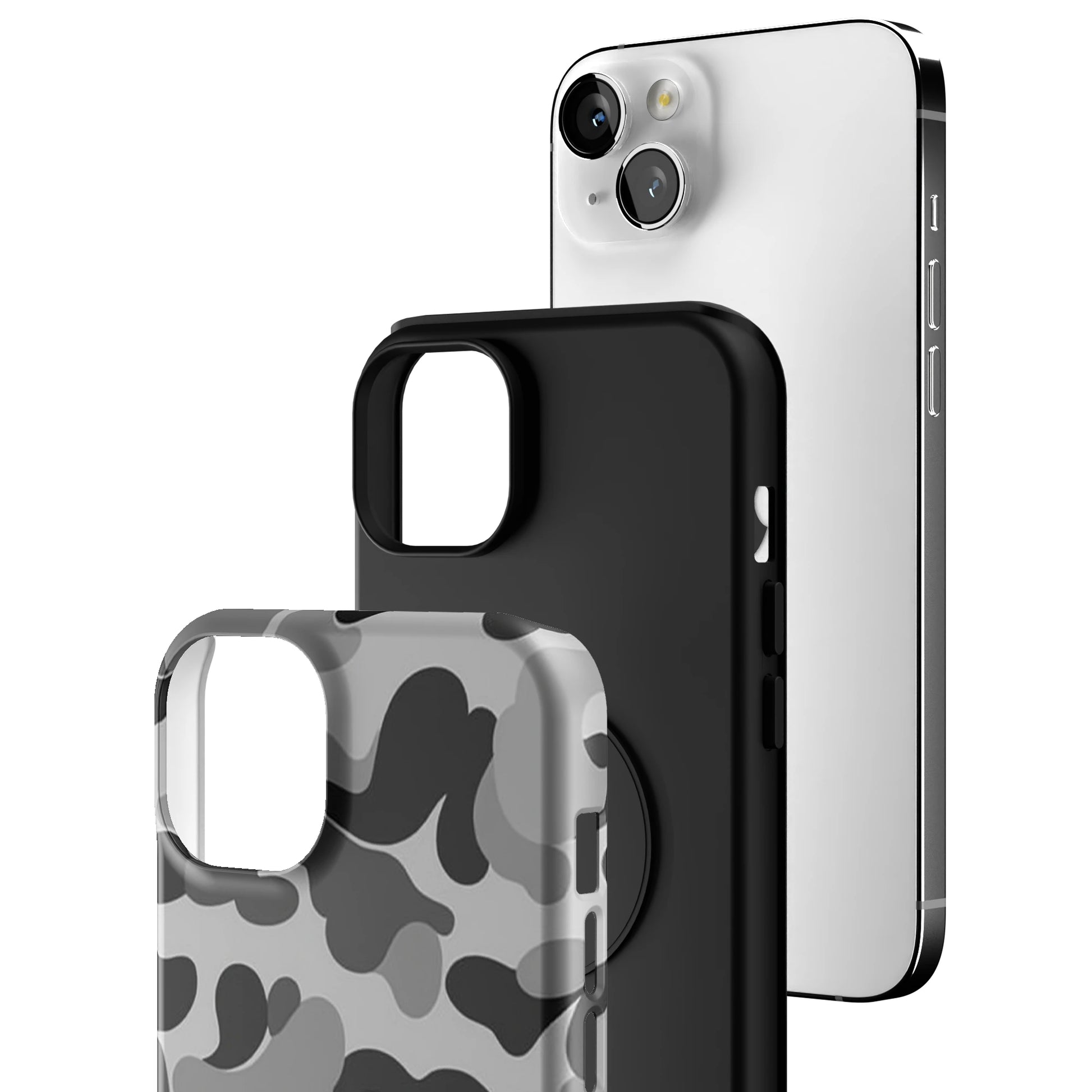 Grey Camo iPhone Case gallery - Iphone_14_Mini_Air_Plus_3