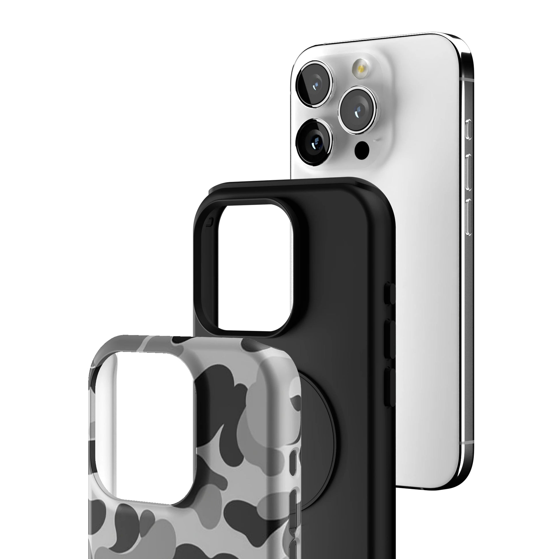 Grey Camo iPhone Case gallery - Iphone_15_Pro_3