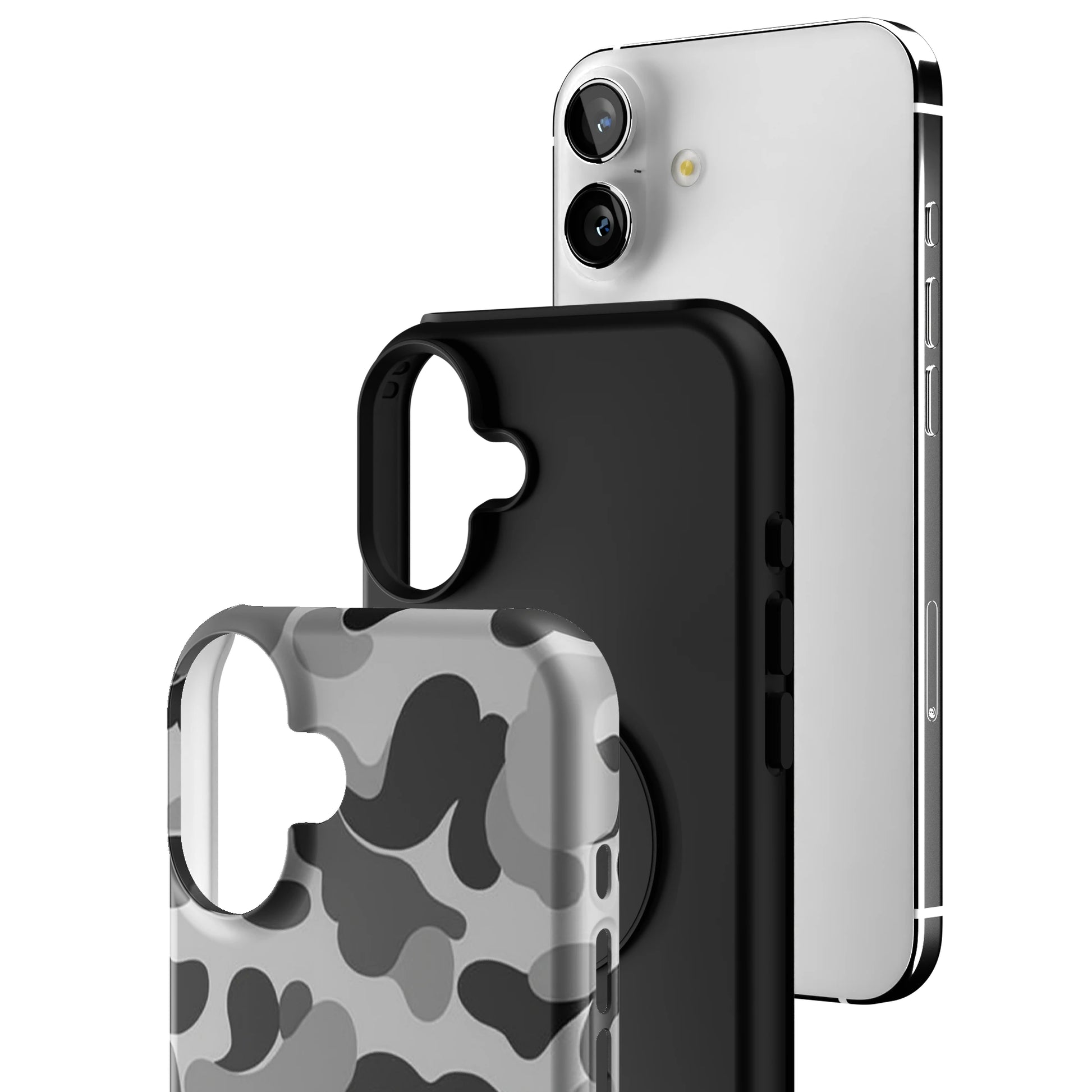 Grey Camo iPhone Case gallery - Iphone_16_Mini_Air_Plus_3