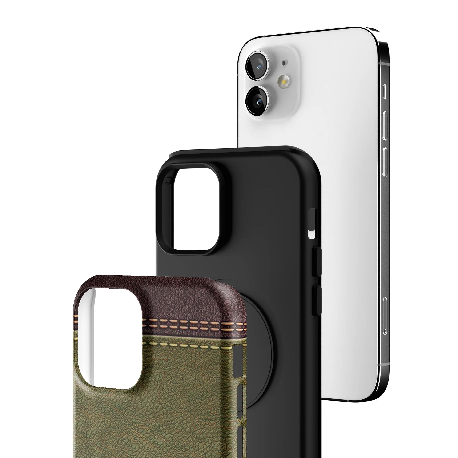 Hunter Green iPhone Case gallery - Iphone_12_Iphone_3