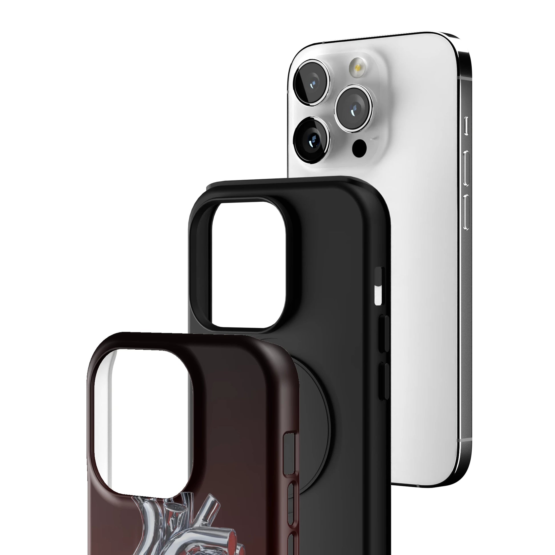Iron Heart iPhone Case gallery - Iphone_14_Pro_3