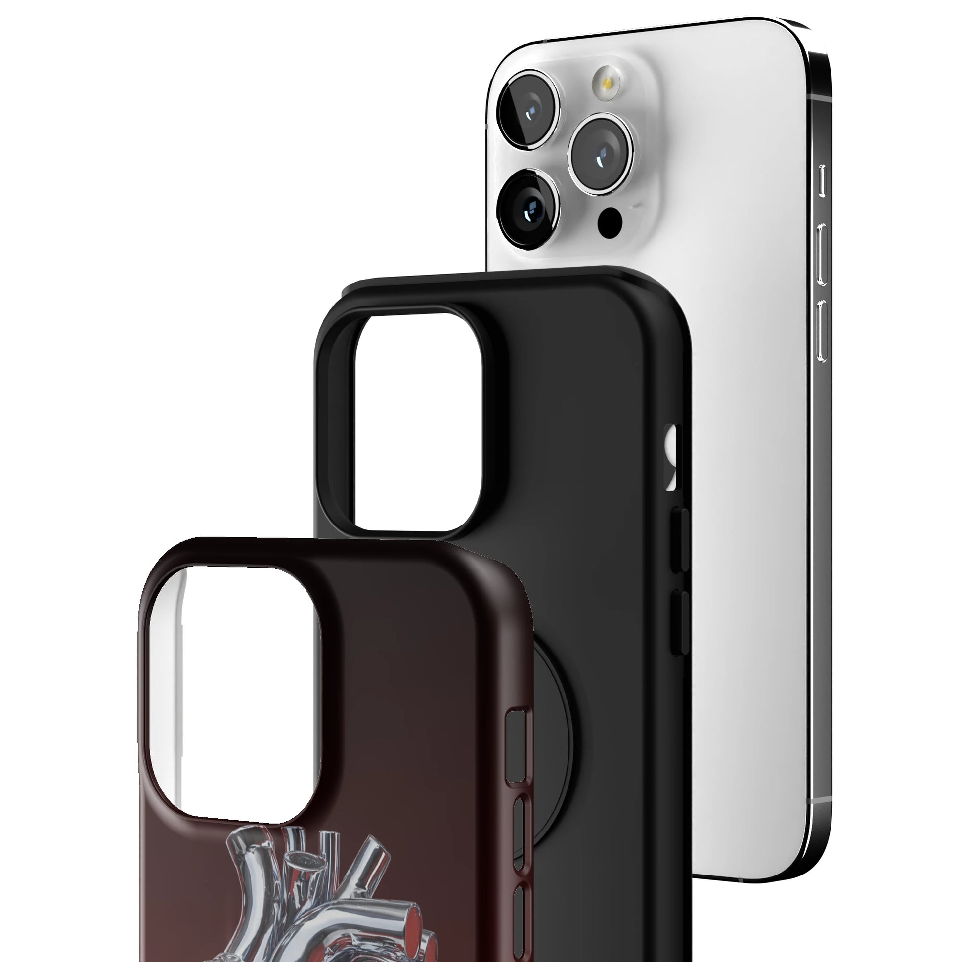 Iron Heart iPhone Case gallery - Iphone_14_Pro_Max_3