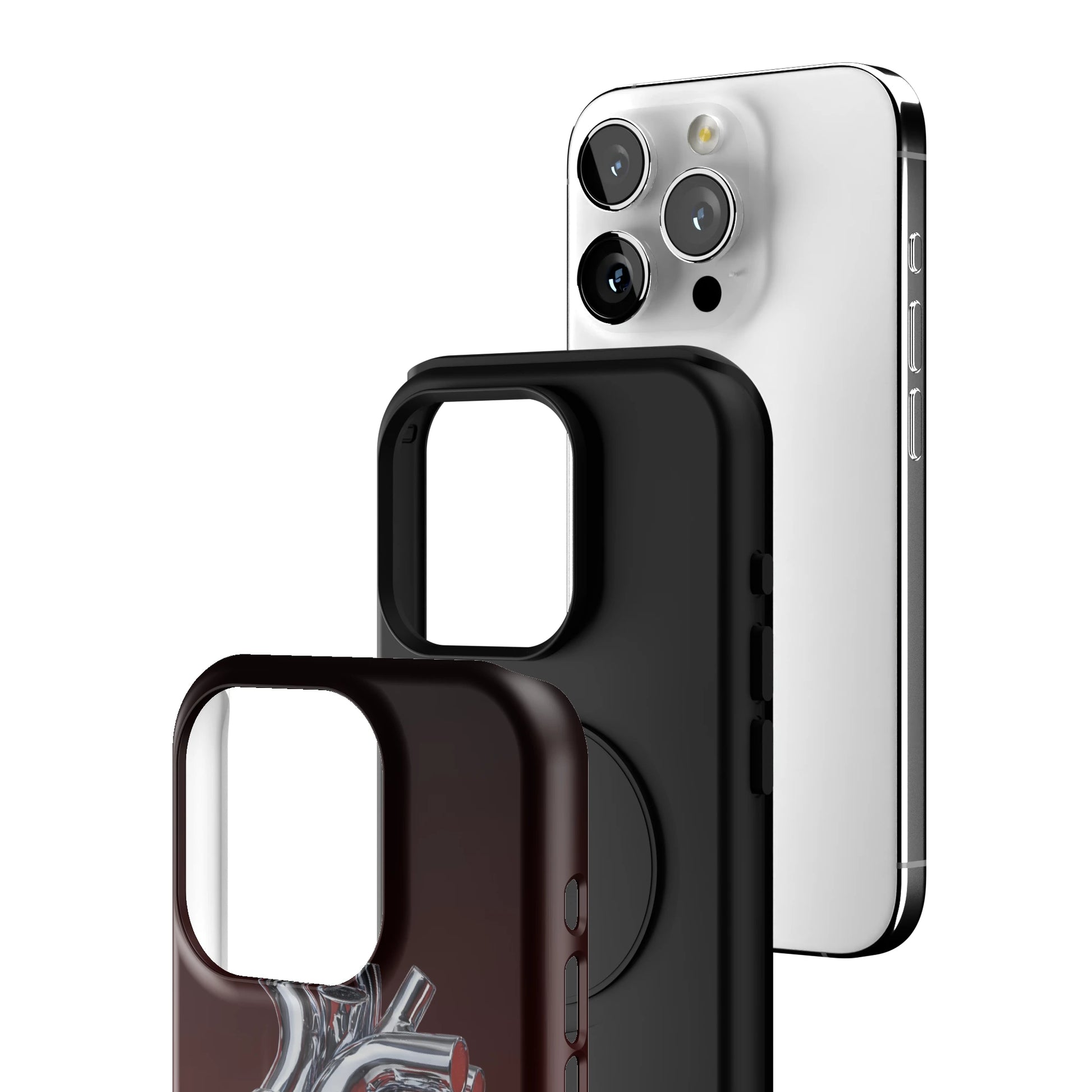 Iron Heart iPhone Case gallery - Iphone_15_Pro_3