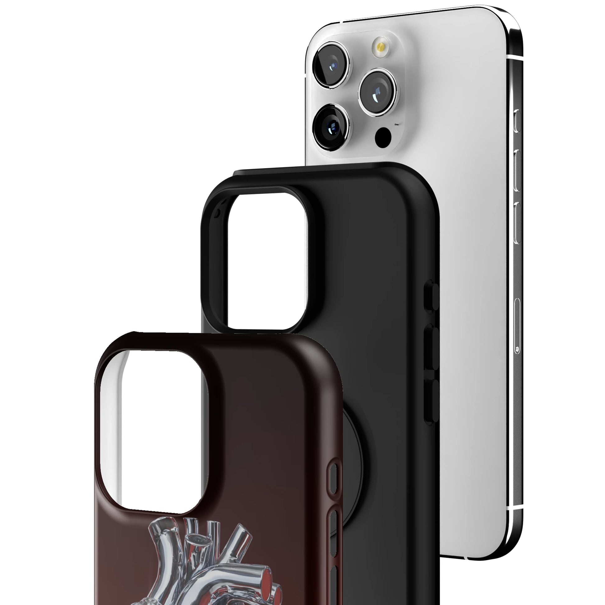 Iron Heart iPhone Case gallery - Iphone_16_Pro_Max_3