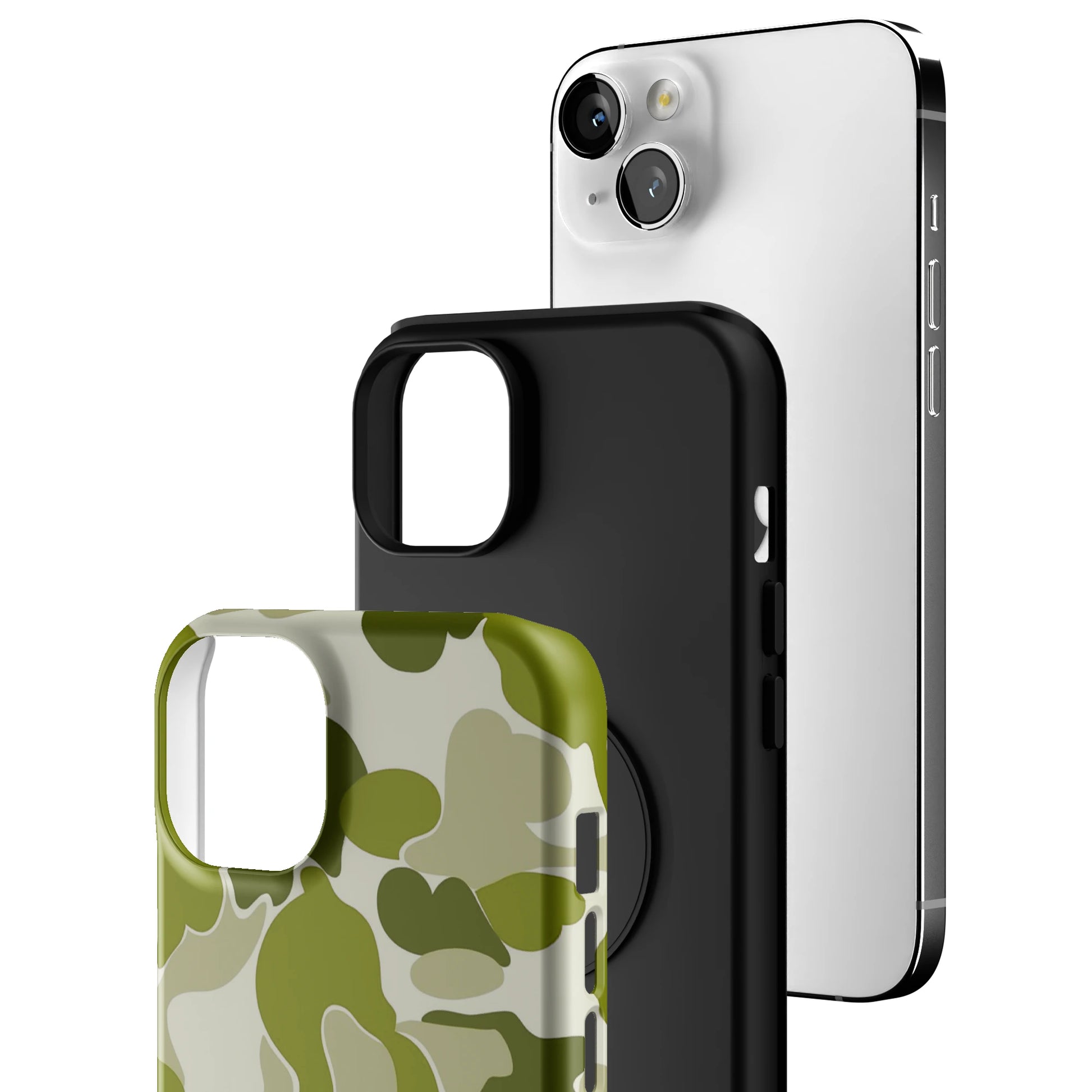 Lime Camo iPhone Case gallery - Iphone_14_Mini_Air_Plus_3