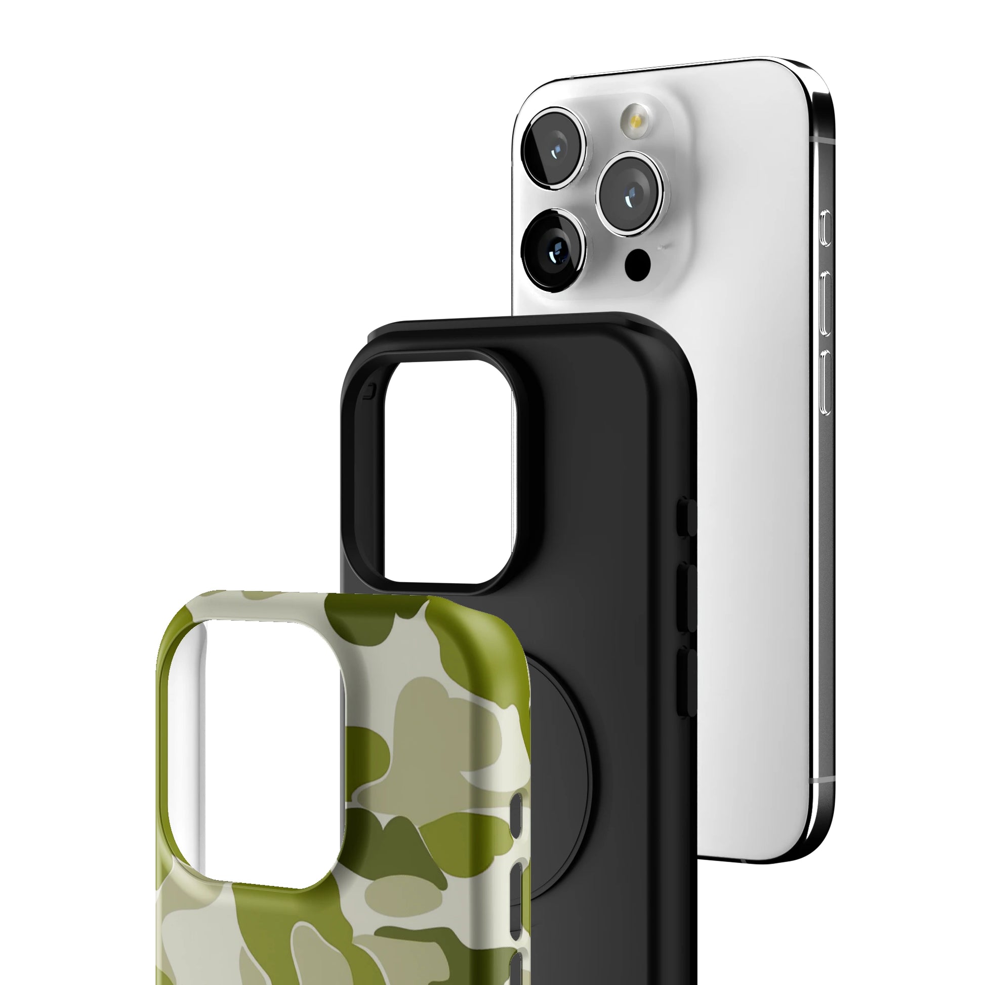 Lime Camo iPhone Case gallery - Iphone_15_Pro_3