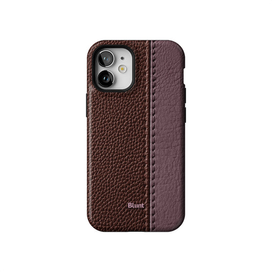 Maroon Grain iPhone Case gallery - Iphone_12_Mini_Air_Plus_1