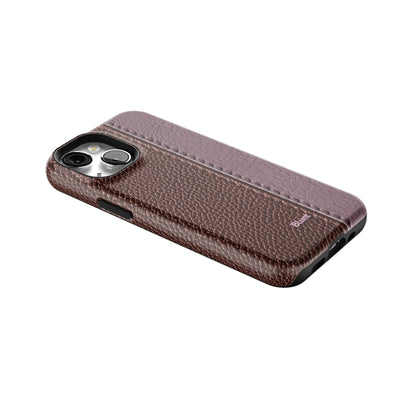 Maroon Grain iPhone Case gallery - Iphone_13_Mini_Air_Plus_2