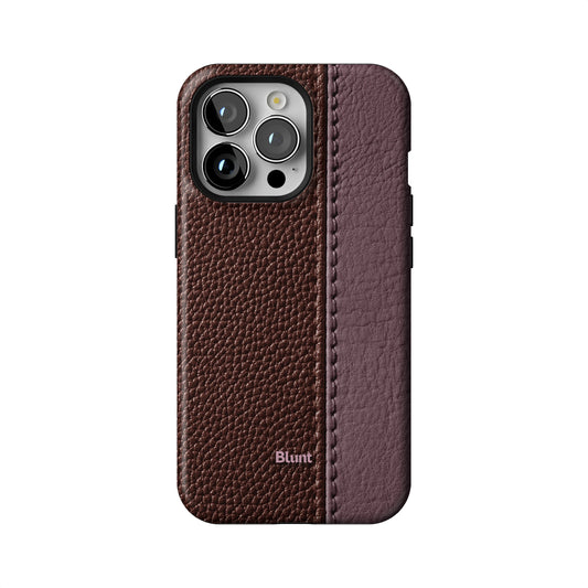 Maroon Grain iPhone Case gallery - Iphone_13_Pro_1